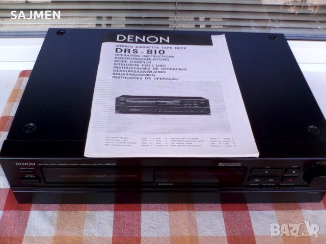 Denon DRS-810,BLACK  дек, снимка 14 - Аудиосистеми - 21695049