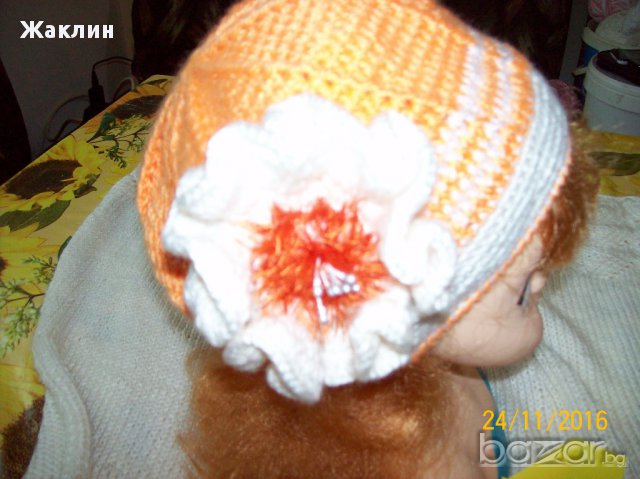 Плетени детски шапки и шалове, снимка 11 - Шапки - 16544679