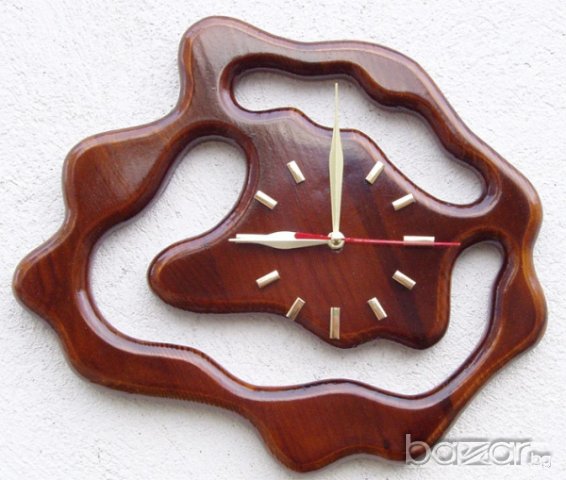 Дървени стенни часовници, снимка 6 - Стенни часовници - 21308165