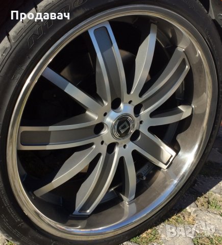 Продавам уникални немски джанти DIEWE SOGNO (PLATINUM)  4бр 20" 5х114.3 ET35 J9 ф67.1mm , снимка 4 - Гуми и джанти - 23486609