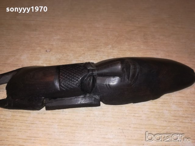 масивна дървена маска 27х7х4см-внос швеицария, снимка 5 - Колекции - 20917178