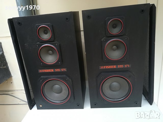 fisher model ste 171-2x60w-germany-внос швеицария, снимка 3 - Тонколони - 25882808