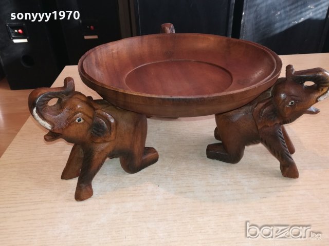 ретро колекция-композиция три слона-внос швеицария 33х14см, снимка 10 - Колекции - 20932427