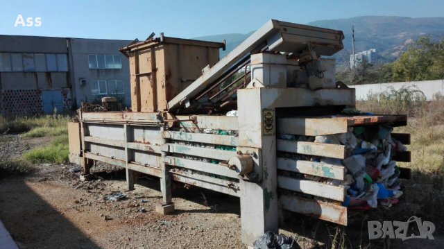 АВТОМАТИЧНА ХИДРАВЛИЧНА ПРЕСА ЗА БАЛИРАНЕ НА НЕМЕТАЛНИ ОТПАДЪЦИ 