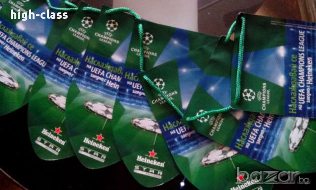 Флагчета Хайнекен Шампионска лига, снимка 1