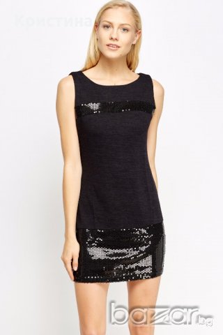 Дамска рокля с пайети