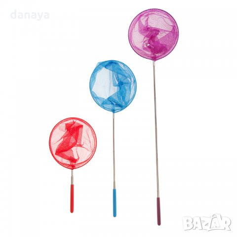 964 Голямо кепче с телескопична дръжка за ловене на пеперуди или риболов, снимка 10 - Други спортове - 25592467