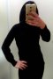 Черно поло Motivi, снимка 1 - Блузи с дълъг ръкав и пуловери - 17778467