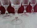  кристални чаши за вино ракия уиски коняк , снимка 5