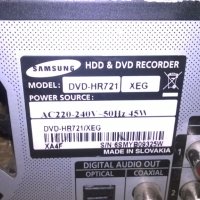 samsung dvd-hr721xeg hdd & dvd recorder-внос швеицария, снимка 13 - Плейъри, домашно кино, прожектори - 23937349