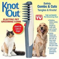 Електрическия гребен Knot Out ви позволява да разресвате домашния си любимец по уникален начин, изкл, снимка 4 - Други стоки за животни - 23923295