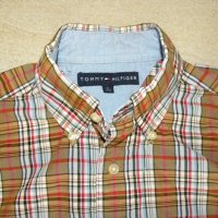 Мъжка спортна  риза TOMMY HILFIGER,  100% памук, снимка 1 - Ризи - 19699359