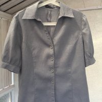 Хубава блуза(риза) CONTRA,лен 100%, снимка 2 - Ризи - 22647803