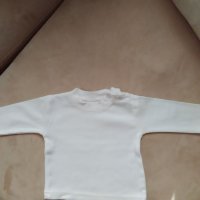 Тънки блузки с дълъг ръкав 0-3 месеца, снимка 2 - Бебешки блузки - 20975755