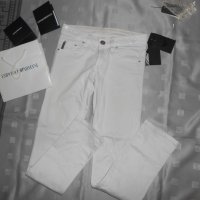 Бели дънки armani jeans, снимка 5 - Дънки - 18418330