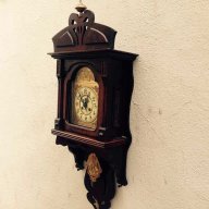 Стенен часовник Friedrich Mauthe от края XIX и нач.на ХХ в., снимка 3 - Други - 13458910