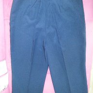 Дамски панталон с маншети три четвърти черен, снимка 2 - Панталони - 16020041