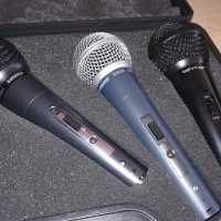 shure & behringer-микрофони комплект с куфар и държачи, снимка 15 - Микрофони - 20929154