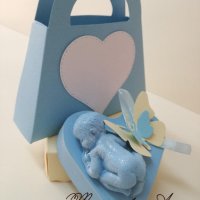 Луксозни подаръци за гости със сладко бебенце, снимка 2 - Подаръци за кръщене - 20767455