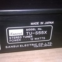 поръчан-sansui tu-s55x tuner-made in japan-внос швеицария, снимка 10 - Ресийвъри, усилватели, смесителни пултове - 25330646
