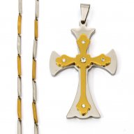 Ланче с кръст 8, снимка 1 - Колиета, медальони, синджири - 13532913
