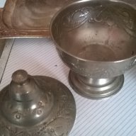 метален сервиз за кафе, снимка 5 - Антикварни и старинни предмети - 17148510