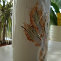 " Бяла ваза" - керамика, снимка 1 - Вази - 22594134