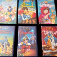 VHS видео касетки с анимация  BIANCANEVE E I SETTE NANI, снимка 1 - Анимации - 24954635