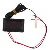 Цифров термометър със сонда червен зелен или син, снимка 3 - Друга електроника - 14680848