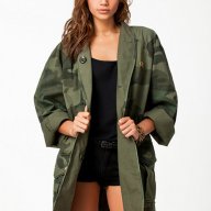 Ново дамско двулицево камо палто G Star BEACH ROVIC Camou Summer Coat оригинал, снимка 1 - Палта, манта - 13322964