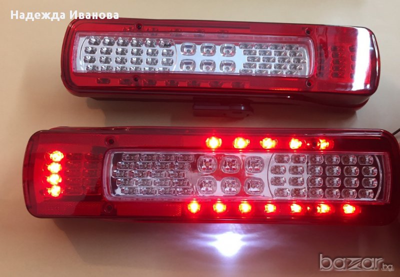 1 бр. ЛЕД LED Светодиодни стопове за влекач камион Волво Евро 6 FH/FM след 2012г. , снимка 1