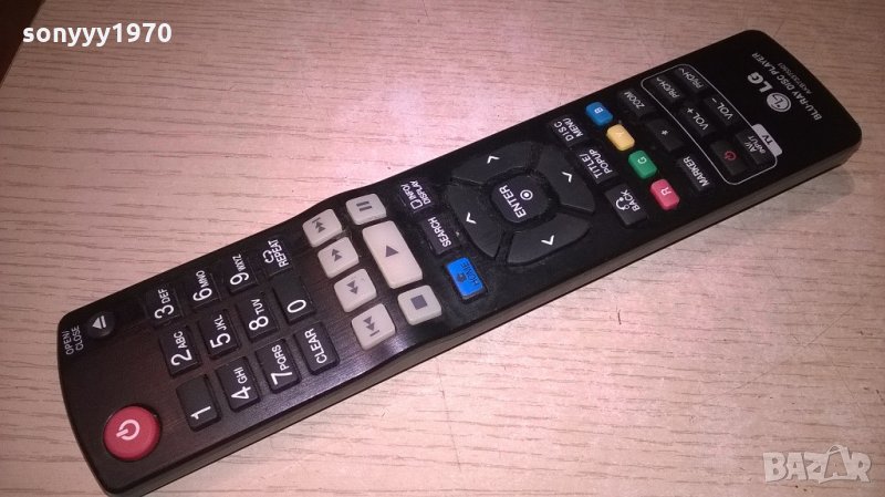 lg blu-ray disc player remote-внос швеицария, снимка 1