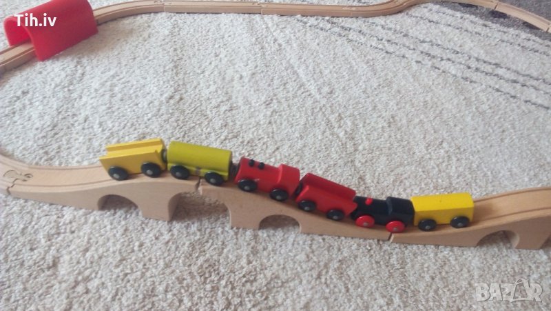 Детско дървено влакче , снимка 1