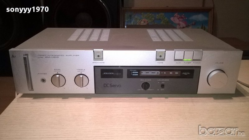 akai am-u210 amplifier-made in japan-внос швеицария, снимка 1