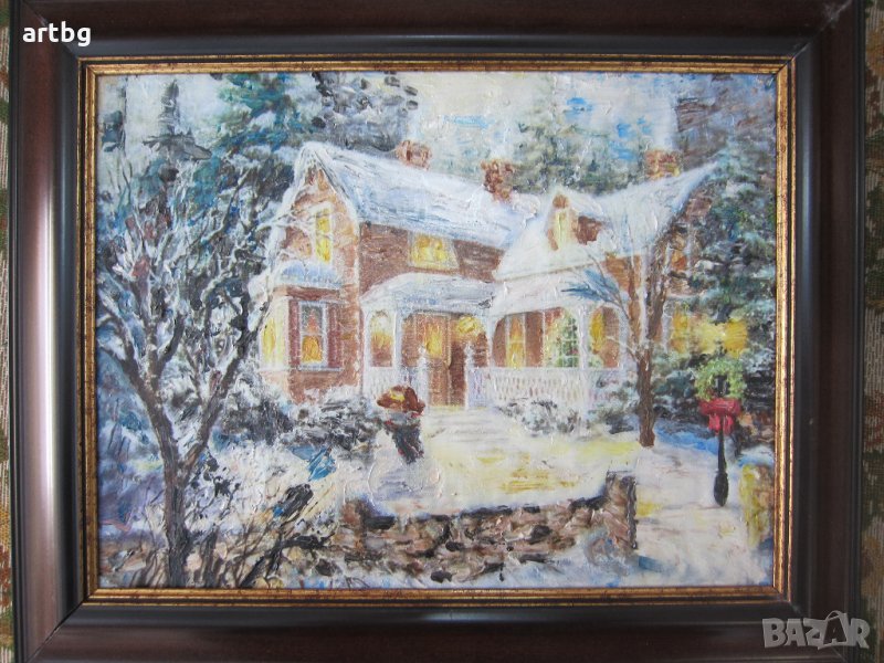 Автентична картина "Приказка", снимка 1