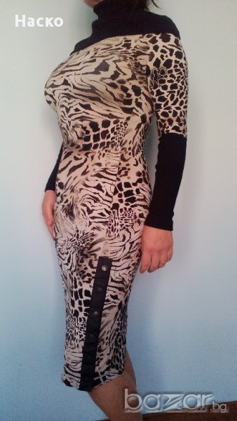 Nexx дамска рокля ,тигров принт, снимка 1