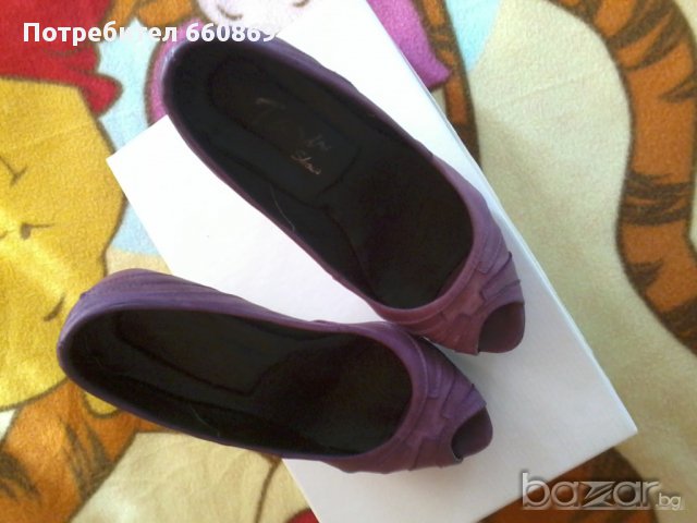 Tara Shoes дамски елегантни обувки естествена кожа, снимка 5 - Дамски обувки на ток - 11016899