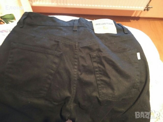 Черни мъжки дънки Redstart, размер 32/32, снимка 4 - Дънки - 23971752