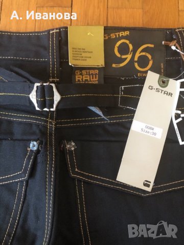 Мъжки дънки G-star Row, снимка 4 - Дънки - 25178930