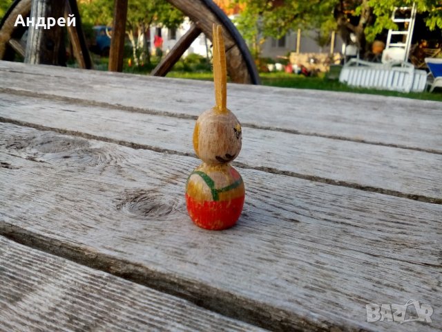 Стара дървена играчка #2, снимка 4 - Антикварни и старинни предмети - 21636252
