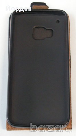 Кожен тефтер - Flip за HTC M9, снимка 4 - Калъфи, кейсове - 12204077