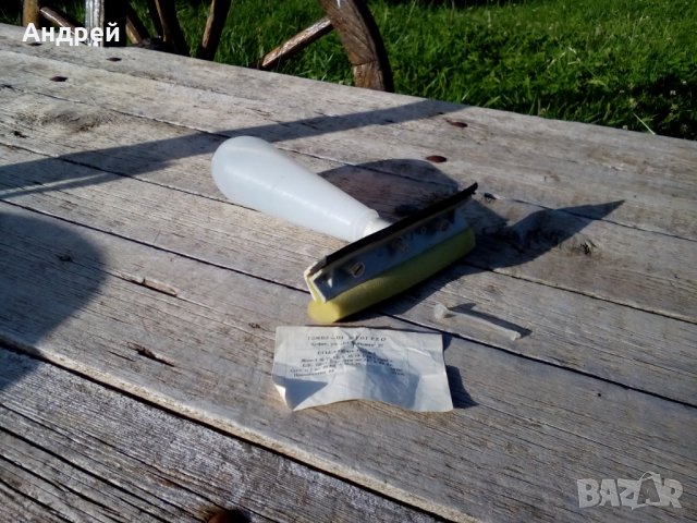 Стара стъклопочиствачка, снимка 3 - Антикварни и старинни предмети - 25777908