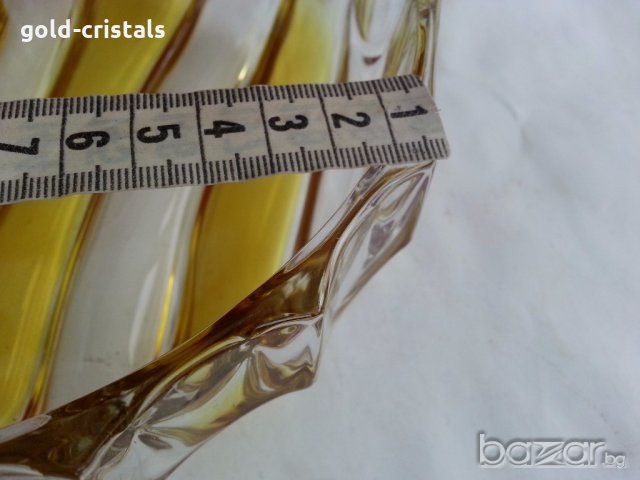 кристална купа , снимка 10 - Антикварни и старинни предмети - 20206312