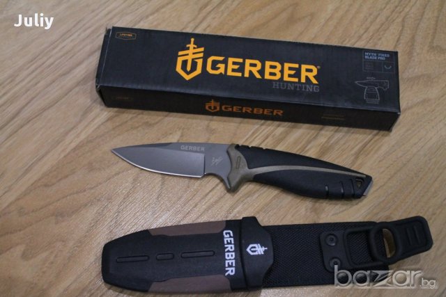Професионален ловен нож Gerber Myth Fixed Blade Pro, снимка 14 - Ножове - 12021206