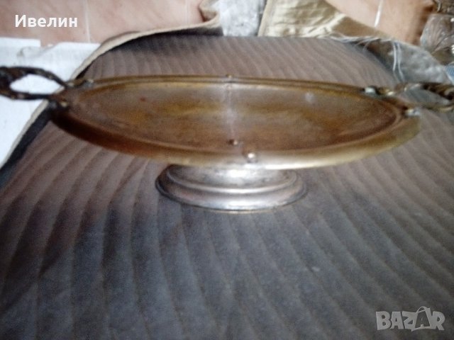 стара бронзова купичка,лъжичник, снимка 5 - Антикварни и старинни предмети - 21923633