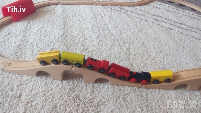 Детско дървено влакче 