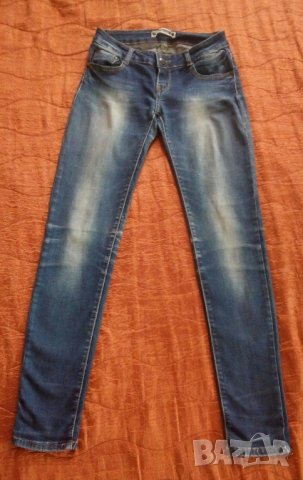 Дамски сини дънки