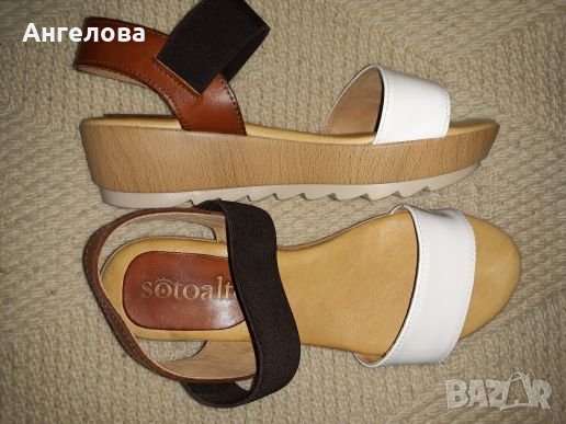 Испански сандали естествена кожа 