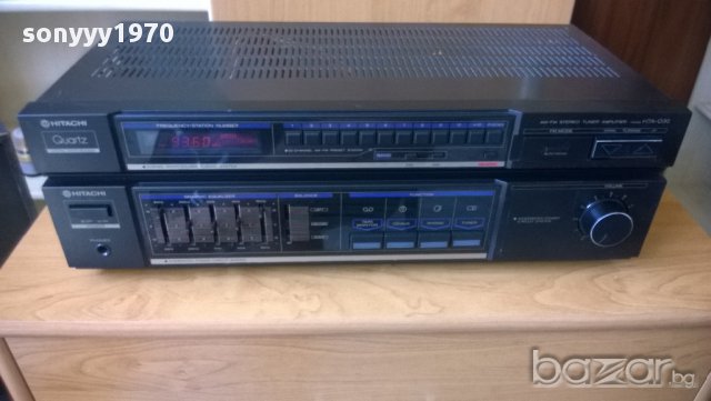  hitachi hta-d30-stereo receiver-нов внос от франция, снимка 6 - Ресийвъри, усилватели, смесителни пултове - 10324844