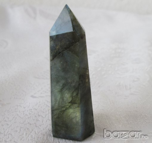 Лабрадорит   камък, пирамида, обелиск, снимка 6 - Други - 13808481